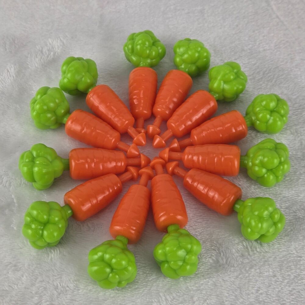 Jumping Jack 2013 Goliath Game Replacement Parts Pieces Only 12 Carrots